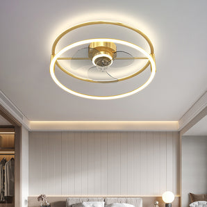 Modern Simple Ceiling Electric Fan Lamp - dasherdecor