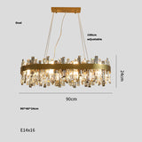 Crystal Chandelier Living Room Lights Simple - dasherdecor