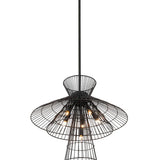 Bowry 6-Light Dimmable Geometric Chandelier