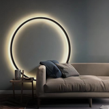 47" Minimalist Circle Wall Light-0