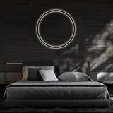 47" Minimalist Circle Wall Light-1