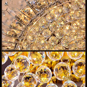 Elysium Circular Crystal LED Chandelier