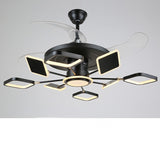 Nordic Ceiling Fans With LED Light Remote Control Ceiling - dasherdecor