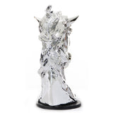 Modern Silver Horse Head Sculpture-1