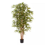 72 In. Artificial Bamboo Plant with Pot