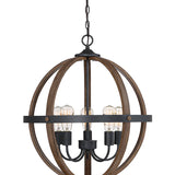 Barreras 5 - Dimmable Globe Chandelier