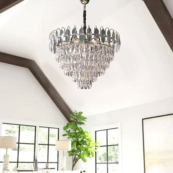 Opulent Radiance Crystal Chandelier-1