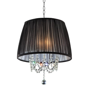 Elegant Ceiling Lamp with Crystal Accents-1