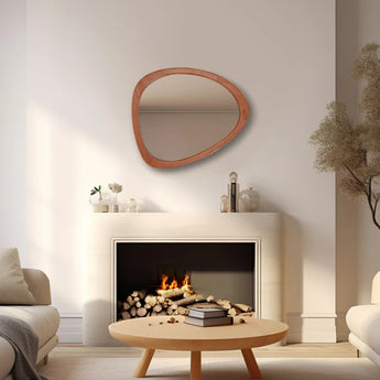 Cotesfield Wood Asymmetrical Mirror