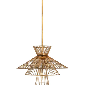 Bowry 6-Light Dimmable Geometric Chandelier