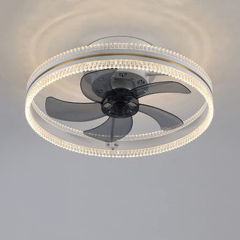 Ceiling Fan Home Integrated Invisible Ceiling Fan Light - dasherdecor