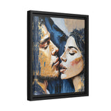 Couple Portrait Canvas Wall Art SEDUCTION by Queennoble