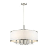 Berthine 7 - Light Dimmable Drum Chandelier