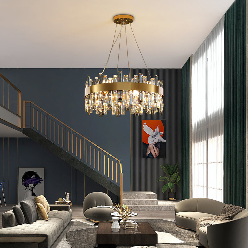 Starlit Crystal Chandelier – D'Asher Home Decor