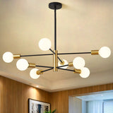 Ariyona 8-Light Dimmable Modern Sputnik Sphere Chandelier