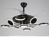 Nordic Ceiling Fans With LED Light Remote Control Ceiling - dasherdecor