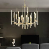 Elysian Crystal Glass Chandelier