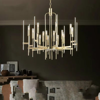 Elysian Crystal Glass Chandelier