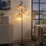 Eleanor Rattan Floor Lamp-4