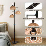 Eleanor Rattan Floor Lamp-2