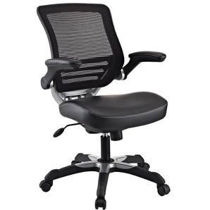 Modern Black Mesh Back Ergonomic Office Chair  with Flip-up Arms-0