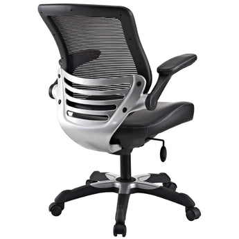 Modern Black Mesh Back Ergonomic Office Chair  with Flip-up Arms-2