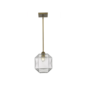 Loft 1-Light Brass Pendant