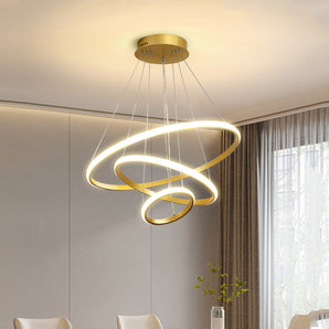 Living Room Chandelier Dining Room Lamp Intelligent Simple Household Chandelier - dasherdecor