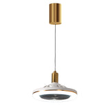 Restaurant Bar Modern Simple Small Ceiling Fan Light - dasherdecor