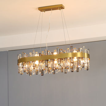 Crystal Chandelier Living Room Lights Simple - dasherdecor