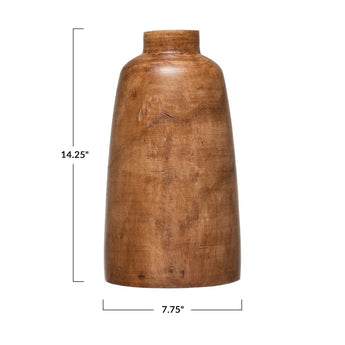 Mylo Solid Wood Table Vase