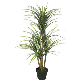 40" Artificial Potted Green Yucca