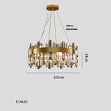 Crystal Chandelier Living Room Lights Simple - dasherdecor