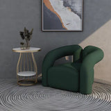 Luxury Nordic Light Velvet Designer Tiger Chair 