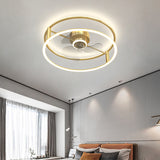 Modern Simple Ceiling Electric Fan Lamp - dasherdecor