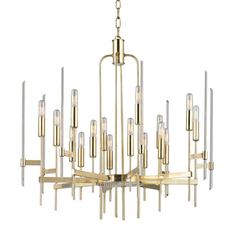 Elysian Crystal Glass Chandelier