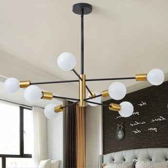 Ariyona 8-Light Dimmable Modern Sputnik Sphere Chandelier