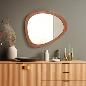 Cotesfield Wood Asymmetrical Mirror