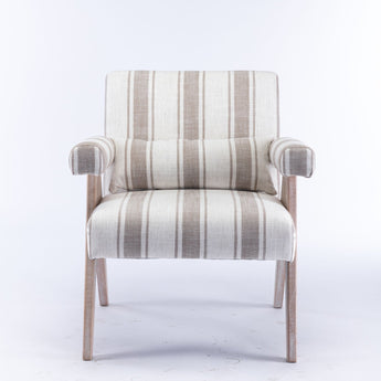 Unique Boho Sherpa Accent Chair-11