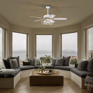 Radiant Crystal 52" Ceiling Fan