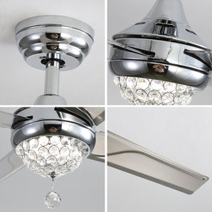 Starlight Crystal Ceiling Fan