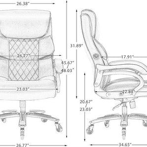 ErgoMax Big & Tall Executive Office Chair