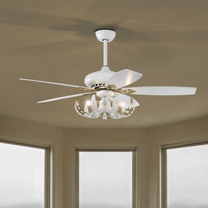 Radiant Crystal 52" Ceiling Fan