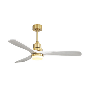 Indoor 52 Inch Ceiling Fan With Dimmable Led Light