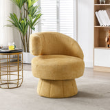 360 Degree Swivel Cuddle Barrel Accent Chairs-3