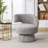 360 Degree Swivel Cuddle Barrel Accent Chairs-1