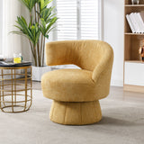 360 Degree Swivel Cuddle Barrel Accent Chairs-1