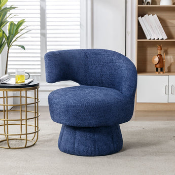 360 Degree Swivel Cuddle Barrel Accent Chairs-2