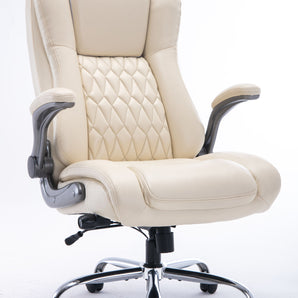 Ergonomic High Back Office Chair with Lifting Headrest