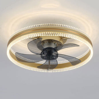 Ceiling Fan Home Integrated Invisible Ceiling Fan Light - dasherdecor